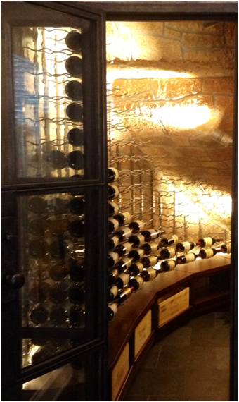 Meyer wine cellar lighting