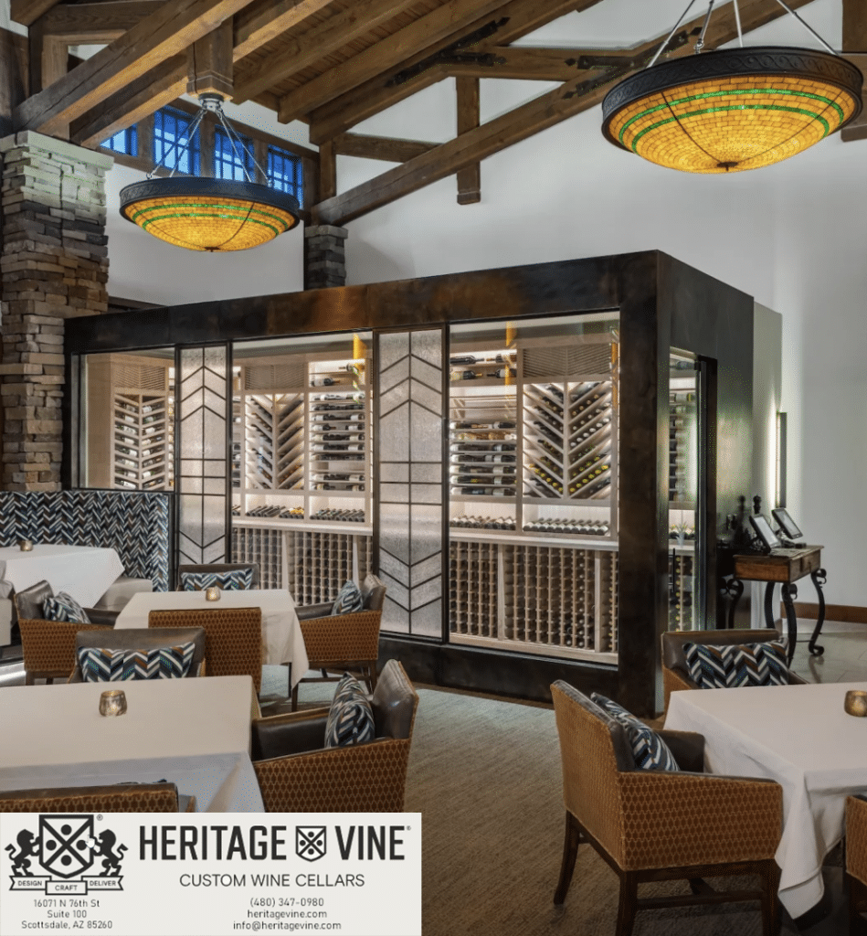 Heritage Vine with US Cellars System Cooling Equipment