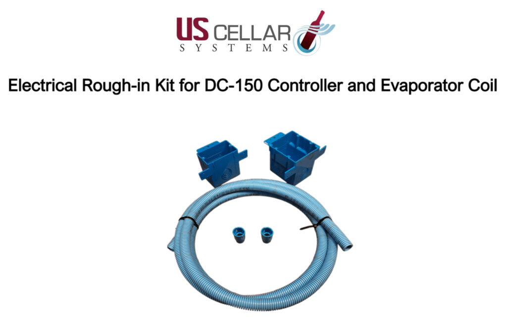 Electrical Rough-in Kit for DC-150 Controller and Evaporator Coil